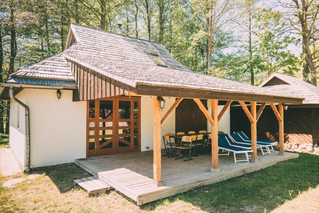 Hotel Viesu Nams Melnsils Exteriér fotografie