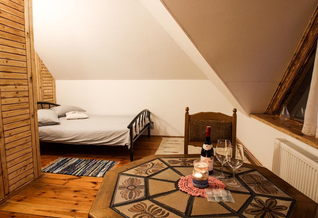 Hotel Viesu Nams Melnsils Exteriér fotografie